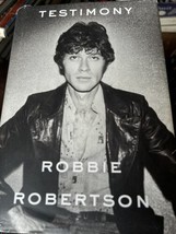 Testimony by Robbie Robertson  2016 HARDCOVER The Band Levon Helm Ronnie Hawkins - £14.87 GBP