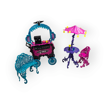 Monster High Scaris Cafe Furniture Lot Incomplete Some Accessories - $24.73