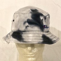 Champion Charcoal Gray Men’s Size S/M Tie Dye Bucket Hat Pre Owned - £15.56 GBP