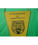 Sport Pennant Flag Football Soccer In Freundschaft SV Lauterhofen e.V. G... - £12.56 GBP