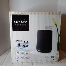 Sony SA-NS400 Black Wireless 360° Sound Portable Wi-Fi HomeShare Network... - $69.29