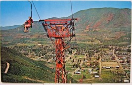 Single Chairlift, Aspen, Colorado Postcard - £3.94 GBP