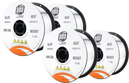  MIG Aluminum Welding Wire - 1 Lb X 0.035&quot; (4 SPOOLS) - $148.98 CAD