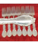 8X DF 1847 Rogers Bros Reflection Dinner Forks International SilverPlate... - $468.27 MXN