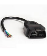 16Pin Universal Open Male OBD 2 Extension Diagnostic Cable 26AWG 0.98ft/... - €16,68 EUR