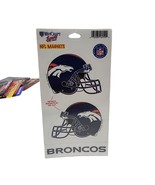 Denver Broncos Helmet Magnets Vintage 1997 John Elway  WinCraft NFL Sharpe - $10.51 CAD