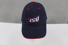 ISU Baseball Cap One Size Blue w Red White Gold Trim Iowa State Cyclones Hat GUC - £11.98 GBP
