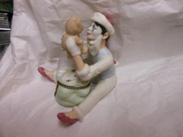 Hallmark Keepsake &quot;Christmas Time Mime&quot; 1987 Limit Ed. Porcelain Ornamen... - $6.88