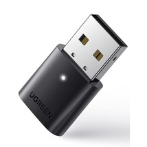 UGREEN USB Bluetooth Adapter for PC Bluetooth 5.0 Receiver Dongle Mini Size Wire - £15.97 GBP