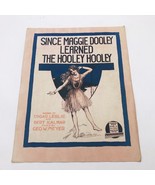 Since Maggie Dooley Learned the Hooley Hooley Music Sheet  1916 - $183.98 MXN