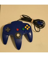 Official Nintendo 64 Blue Controller OEM N64 Remote NUS-005 - New Stick - $46.52 CAD