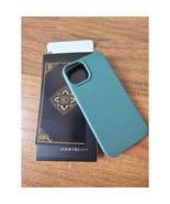 TILIYOO GREEN SILICONE PHONE CASE FOR IPHONE 14 - £6.42 GBP