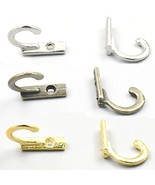 Bluemoona 10 Pcs - Zinc Alloy Hooks Hangers for Jewelry Chest Box Door W... - £3.92 GBP