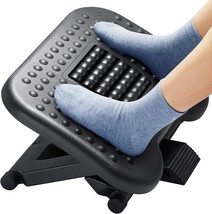 Huanuo Foot Rest For Under Desk At Work, Adjustable Footrest With, Office - $46.99