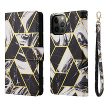 Case For Samsung A12 Marble Leather Stand Card Wallet Phone Cover - £43.29 GBP