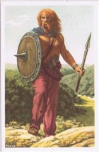 Belgium Illustration Card Our Glorys Historica Ltd Celtic Warrior Jean-L... - $4.94