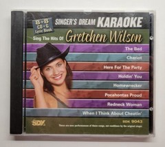 Singer&#39;s Dream Karaoke Sing The Hits of Gretchen Wilson CD+G - £11.72 GBP