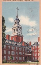 Lowell House Harvard University Cambridge Massachusetts MA Postcard 1950 - £2.24 GBP