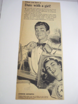 1950 Ad Listerine Antiseptic When You Have a Date with a Girl! - £7.18 GBP