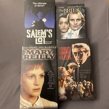 4 Horror VHS Sealed Movies Salem’s Lot, The Bride, Mary Reilly, Vampire Killers - £9.35 GBP