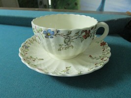 Copeland Spode China cup and saucer Wicker Dale Pattern, ENGLAND ORIG [83] - £35.48 GBP
