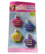 Barbie Party Favors Tic-Tac-Toe Key Rings - $88.20 MXN
