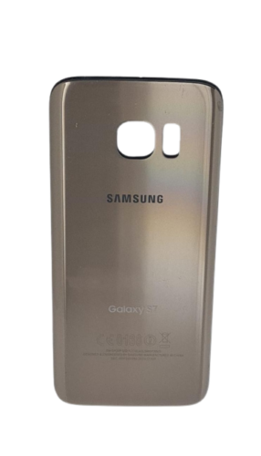 Primary image for Battery Cover For Samsung Galaxy S7 SM-G930 Back Glass Door Gold  Mint Genuine