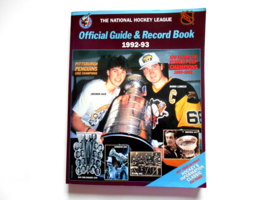 National Hockey League-Official Guide &amp; Record Book 1992-1993 - £8.71 GBP
