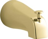 Kohler 15136-PB Coralais 0.5” Diverter Bath Spout - Vibrant Polished Brass - £31.17 GBP