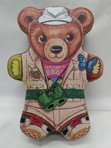 Let&#39;s Make It Bearable Nature Bear Shaped Ranger Cookie Tin - £7.69 GBP