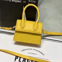 Mini Small Square bag 2021 Fashion New Quality PU Leather Women&#39;s Handbag  patte - £93.82 GBP
