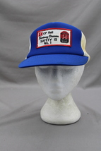 Vintage Patched Trucker Hat - CP Rail Kootenay Dvision - Adult Snapback - $39.00