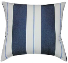 Sunbrella Relate Harbor Indoor/Outdoor Striped Pillow - £24.57 GBP+