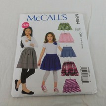 McCall's M6984 Sewing Pattern Child Girl's Skirts Variations Size 7-14 New Uncut - $7.85