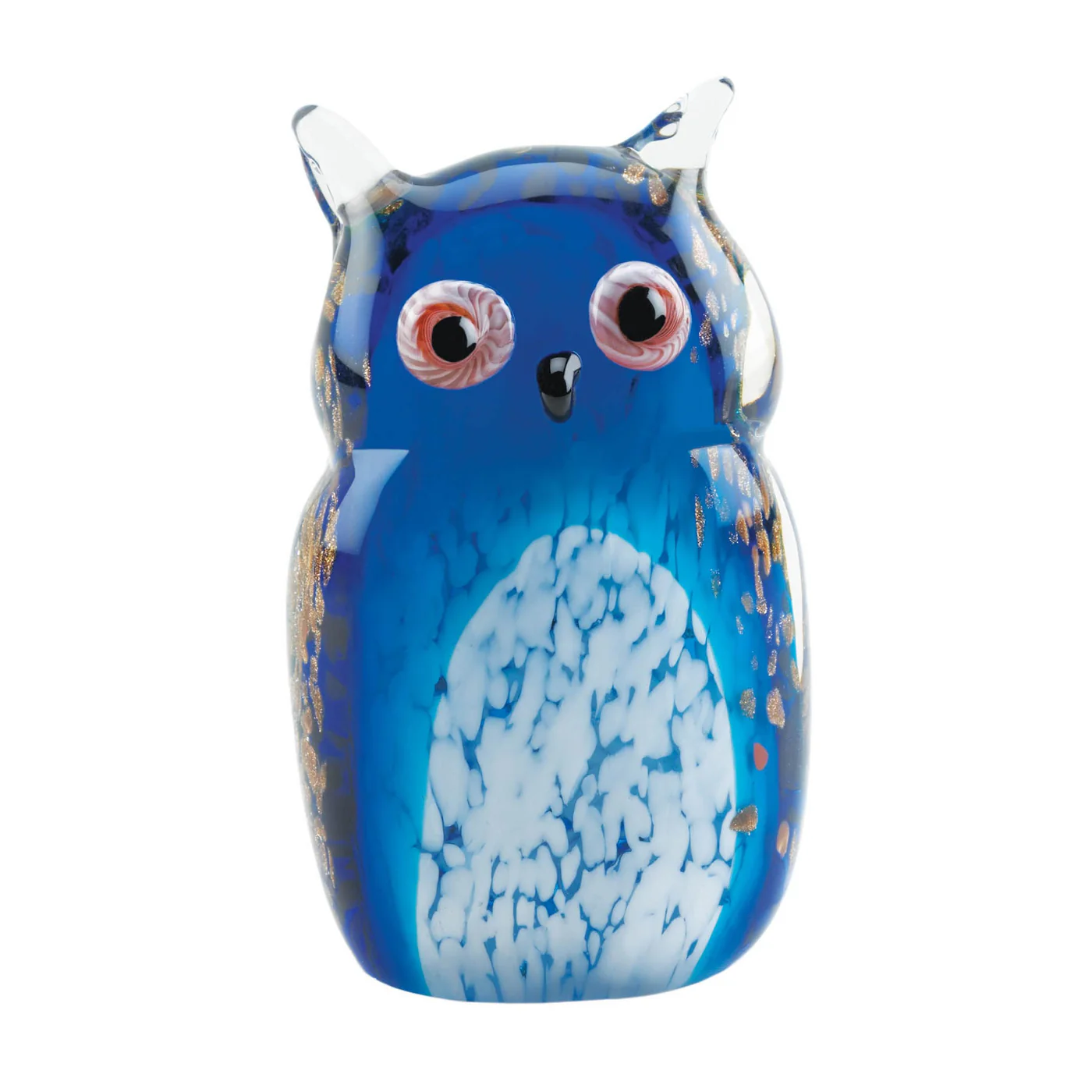 BLUE OWL ART GLASS - €22,25 EUR