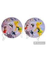 Disney Fairies Tinkerbell Silvermist &amp; Rosetta Lunch Dessert Porcelain 2... - £23.49 GBP