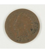 1897 Indien Tête 1C Cents 1 IN Cou Bon État, Marron Couleur FS #1C011.5 - $771.20 MXN