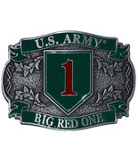 1ST INFANTRY DIVISION BIG RED ONE - Cast Belt Buckle - $23.00