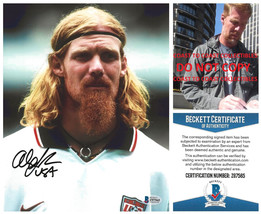 Alexi Lalas signed USA soccer 8x10 photo Beckett COA Proof autographed. - £77.31 GBP