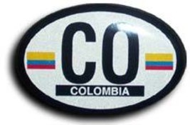 Colombia Oval Decal - €2,56 EUR