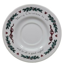 Disney Mickey Mouse Twas The Night Before Christmas Coffee Cup Saucer VTG 6 inch - £7.23 GBP