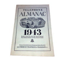 American Telephone &amp; Telegraph Co. 1943 Vintage Almanac Bell Systems - $13.88
