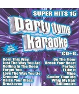 Party Tyme Karaoke: Super Hits, Vol. 15 by Karaoke (CD, Jun-2011, Sybersound Rec - £9.42 GBP