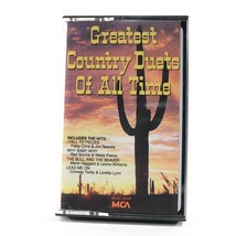Greatest Country Duets of All Time, Various (Cassette Tape, 1989 MCA) MCAC-20518 - £2.53 GBP