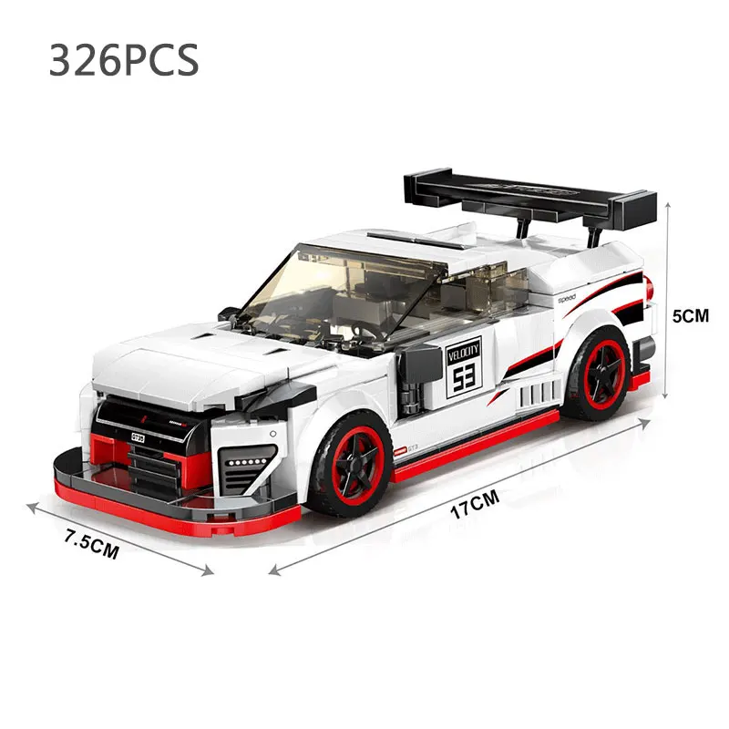 Speed Champions F1 Racing Sports Vehiclea Technique Car Supercar -50010 326pcs - $20.58