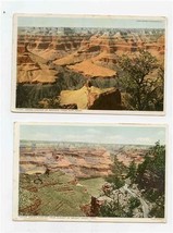 Grand Canyon White Border Postcards Bright Angel &amp; Hopi Point 1915 Fred ... - £9.07 GBP