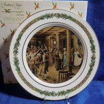 Department 56 Christmas Classic Plate #5 - The Happpiness He Gives - Mint In Box - $29.95
