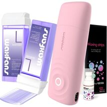 Roll on Waxing Kit for Women with 2 Cartridges & 50 Wax Strips All Skin Types - €13,32 EUR