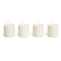 Flameless Rechargeable Tea Lights Unscented White - $216.35