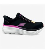 Skechers Max Cushioning Endevour Cardova Black Pink Womens Athletic Sneaker - $123.41 CAD